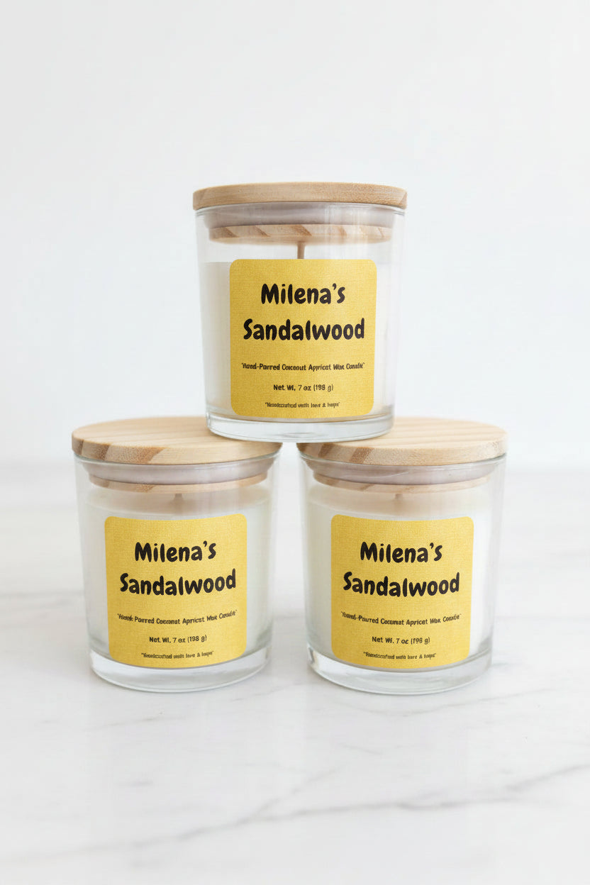 Sandalwood Candle (LIMITED EDITION)