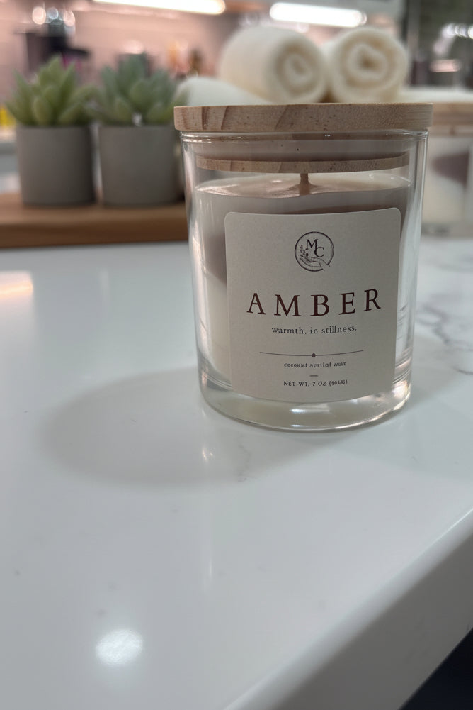 Amber Candle