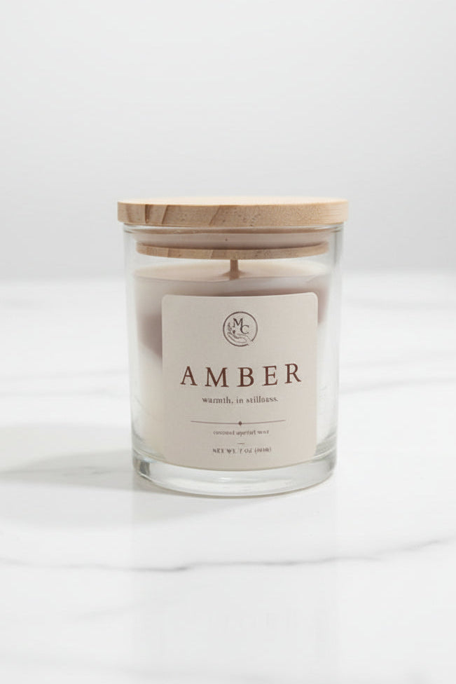 Amber Candle