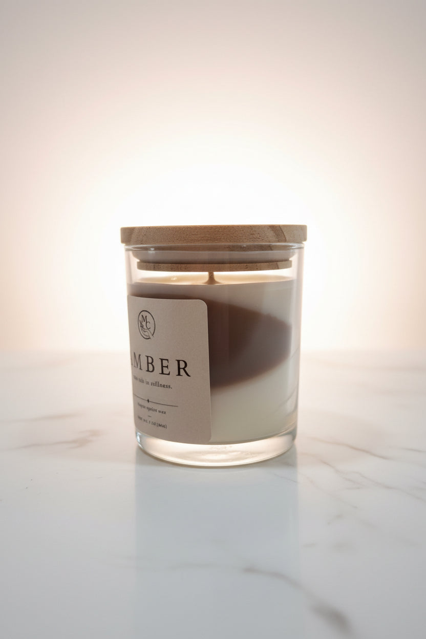 Amber Candle