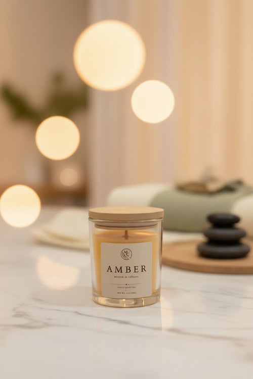 Amber Candle