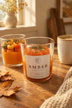 Amber Pumpkin Candle