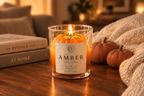 Amber Pumpkin Candle