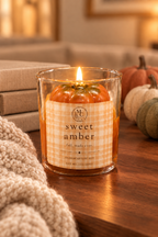 Sweet Amber Pumpkin Candle