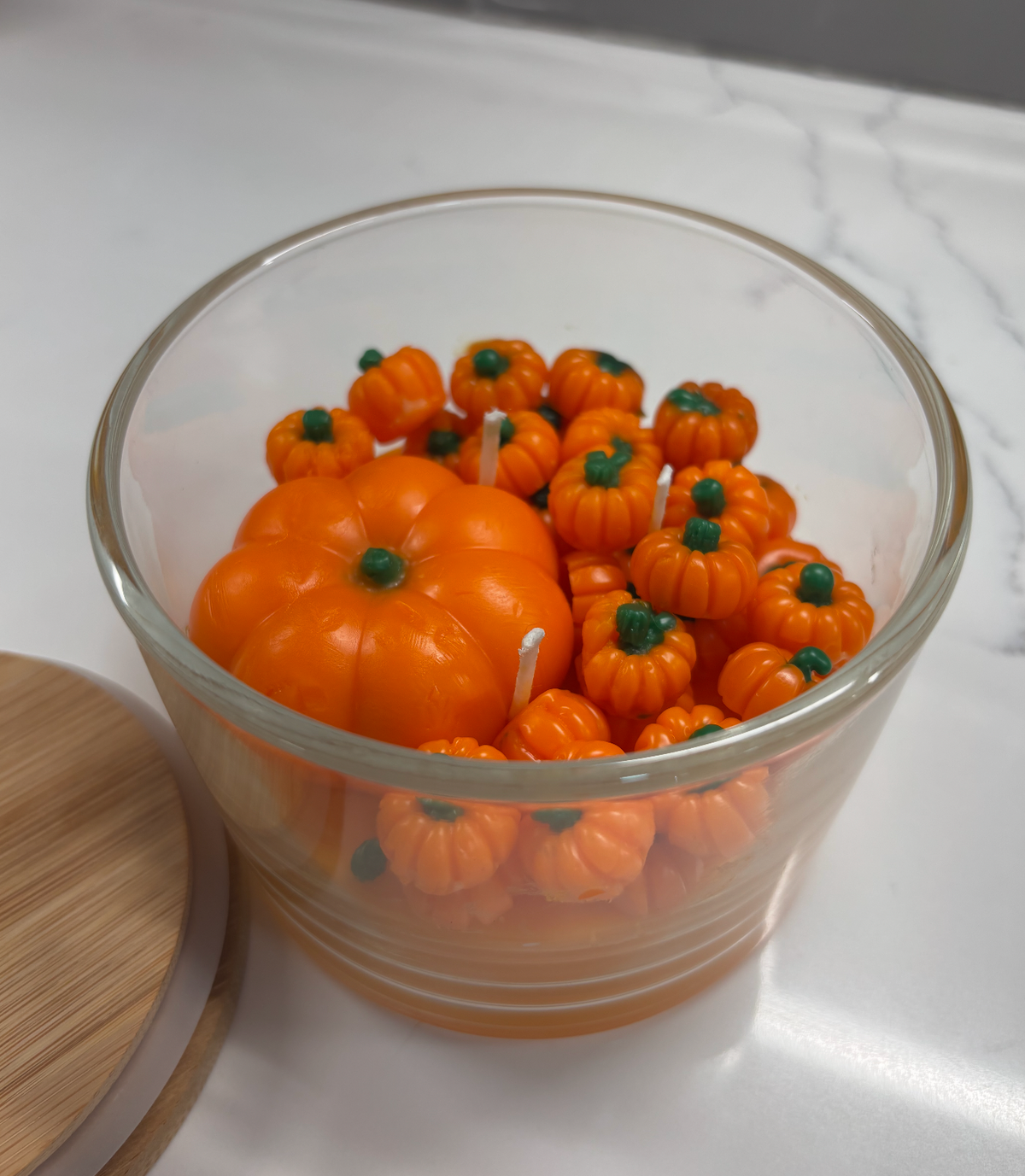 Sweet Amber Pumpkin Candle