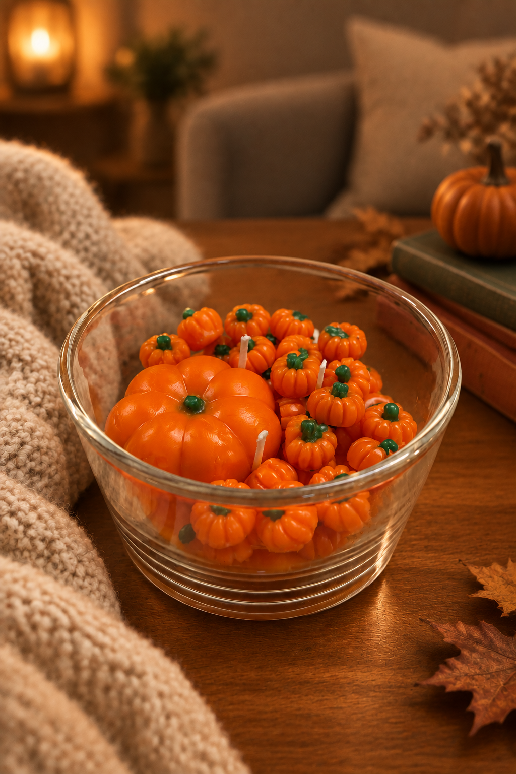 Sweet Amber Pumpkin Candle