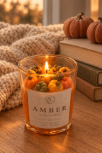 Amber Pumpkin Candle